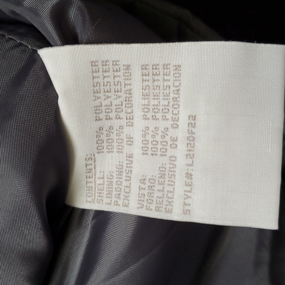 F.O.G. by London Fog, gray coat, size medium (10-12) - Picture 7 of 12